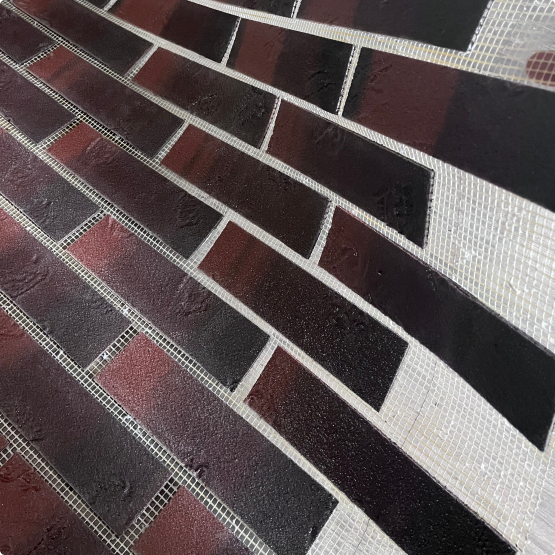Гибкий кирпич на сетке Гибкий кирпич на сетке